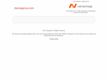 Tablet Screenshot of dietvaganza.com